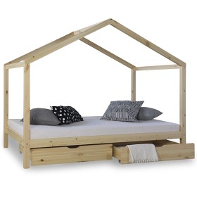 Bild på Homestyle Hussäng Med Lådor 90x200 (Natur)