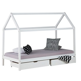 Bild på Homestyle Hussäng Med Lådor 90x200 (Vit)