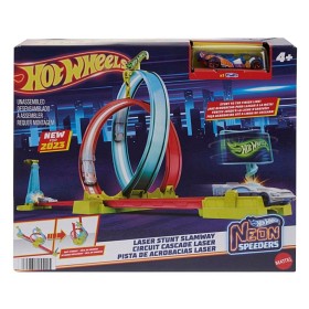 Bild på Hot Wheels Action Neon Laser Stunt Slamway