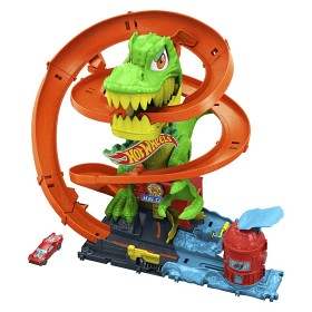 Bild på Hot Wheels City T-Rex Brandstation