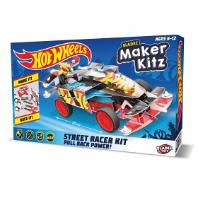 Bild på Hot Wheels Maker Kitz Gör-din-egen-bil kit med ramp