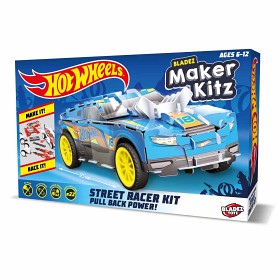 Bild på Hot Wheels - Maker kitz pullback med ramp Sportbil