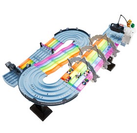Bild på Hot Wheels Mario Kart Rainbow Road Bilbana 