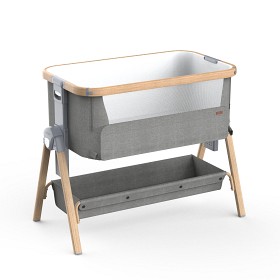 Bild på Inovi Air Bedside Crib (Grey Melange)