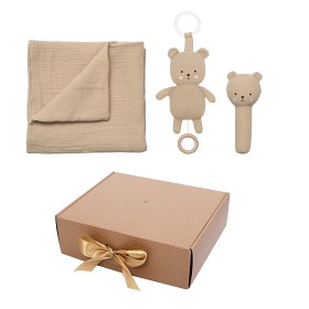 Bild på Jabadabado Babypresent Teddy filt