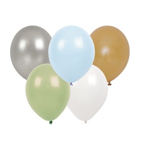 Bild på JaBaDaBaDo Ballonger 10 st (Blå multi)