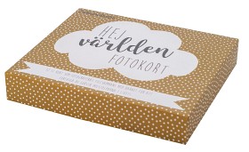 Bild på JaBaDaBaDo Milestone card (guld)