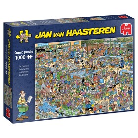 Bild på Jan Van Haasteren Pussel Apoteket (1000-bitar)