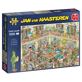 Bild på Jan Van Haasteren Pussel Biblioteket (1000-bitar)