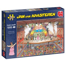 Bild på Jan Van Haasteren Pussel Eurosong Contest (1000-bitar)