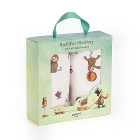 Bild på Jellycat Muslinfiltar 2-pack (Apa)