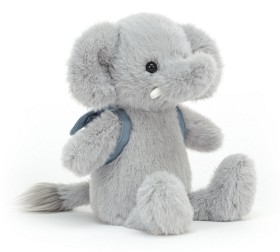 Bild på Jellycat Elefant med ryggsäck (Blå)