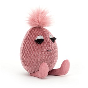 Bild på Jellycat Fabergéägg Topaz 24 cm (Rosa)