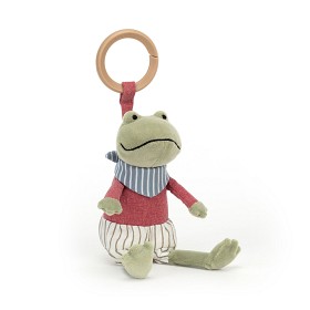 Bild på Jellycat Little Rambler Groda Skallra
