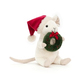 Bild på Jellycat Merry Mouse Julkrans 18 cm