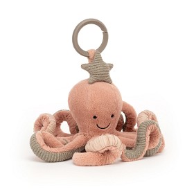 Bild på Jellycat Odell Bläckfisk Aktivitetsleksak (Rosa)
