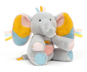 Bild på Jellycat Peek-a-Boo Aktivitetsleksak Elly elefant