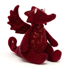 Bild på Jellycat Ruby Drake 19 cm (Röd)