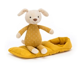 Bild på Jellycat Snuggler Hundvalp med sovsäck