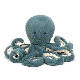 Bild på Jellycat Storm Bläckfisk 23 cm (Blå)