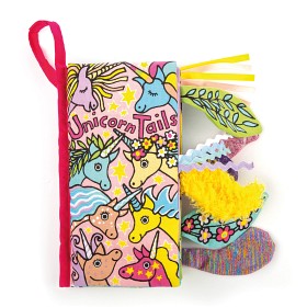 Bild på Jellycat Tails Book (Unicorn)