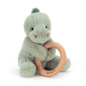 Bild på Jellycay Shooshu Bitring i Trä (Dino)