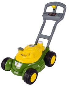 Bild på John Deere Gräsklippare med såpbubblor