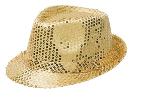 Bild på Joker Glitterhatt (Guld)