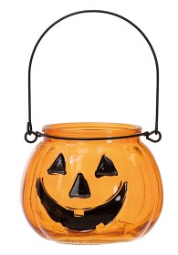 Bild på Joker Halloween Värmeljushållare (Pumpa)