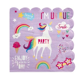 Bild på Joker Servetter Unicorn 16 st