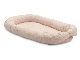 Bild på Jollein Babynest Snake Pale (Rosa)