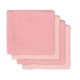 Bild på Jollein Bamboo Muslinfilt 70x70cm 4-pack (Rosa)