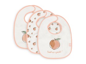 Bild på Jollein Haklapp 3-pack (Peach)
