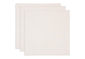 Bild på Jollein Muslinfilt Happy Miffy 3-pack (Stripe Biscuit)