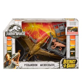Bild på Jurassic World - Destruct-a-Saurs - Pteranodon och Microceratus