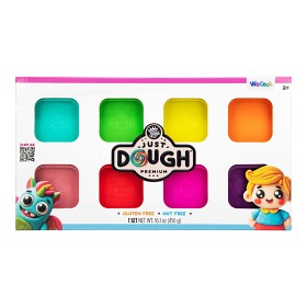 Bild på Just Dough Klara färger modellera 8 st
