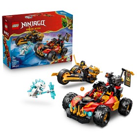 Bild på LEGO Ninjago 71864 Kais och Coles kombinationsfordon