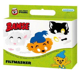 Bild på Kärnan Bamse Kul att skapa Ansiktsmasker