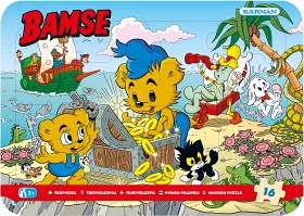 Bild på Kärnan Bamse Pussel 16-bitar (Sjörövare)