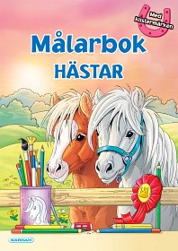 Bild på Kärnan Hästar Målarbok