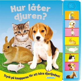 Bild på Kärnan Hur låter djuren? (Ljudbok)