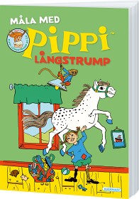 Bild på Kärnan Måla med Pippi Långstrump Målarbok