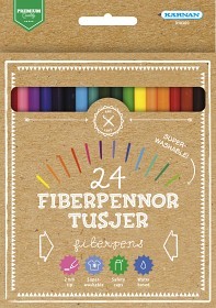Bild på Kärnan - Premium Fiberpennor 24-pack