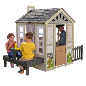 Bild på Kidkraft Cozy Hearth Cabin Lekstuga