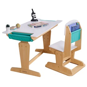 Bild på Kidkraft Grow Together Skrivbord & stol (Natural)