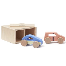 Bild på Kids Concept Bilar 2-pack med Garage Aiden