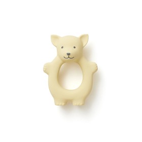 Bild på Kids Concept Bitring Räv Rågummi (Gul)