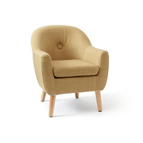 Bild på Kids Concept Fåtölj (Beige/Gul)