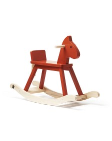 Bild på Kids Concept Gunghäst Carl Larsson (Rödorange)
