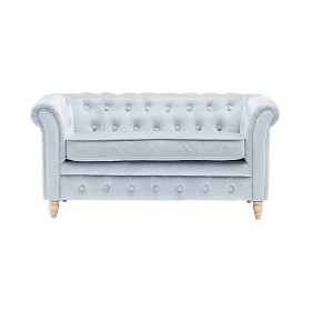 Bild på Kids Concept Soffa Chesterfield (Sammet Ljusblå)